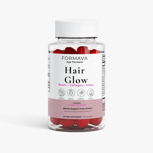 Hair Glow™ Gummies | Hair, Skin & Nails Support | FORMAVA