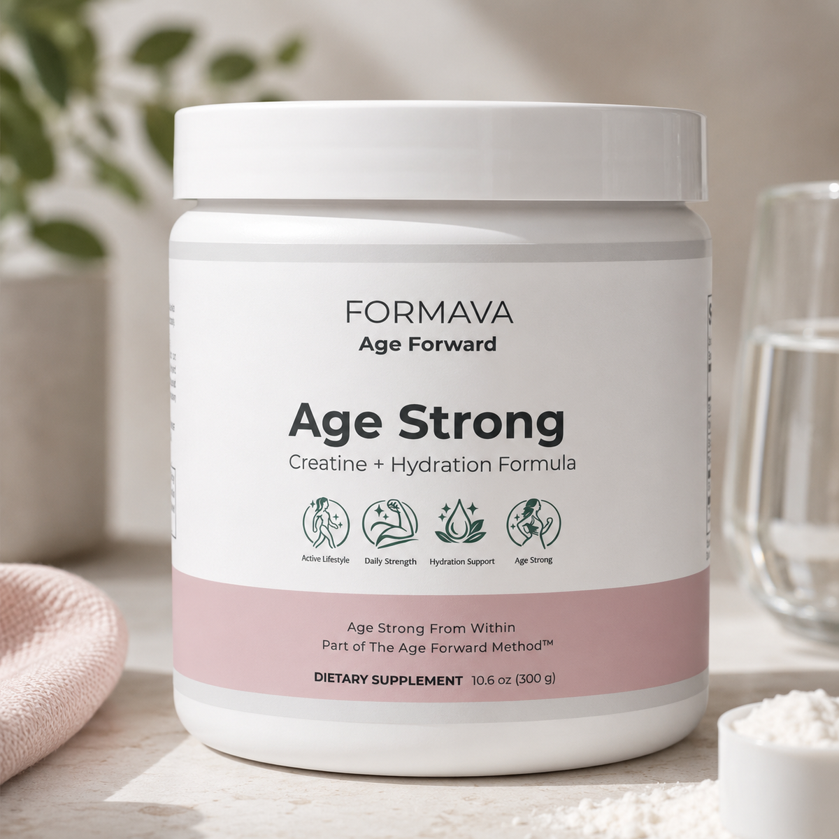 Age Strong™ | Creatine + Hydration Formula | FORMAVA