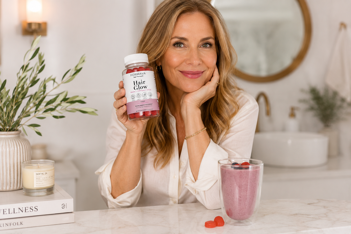 Hair Glow™ Gummies | Hair, Skin & Nails Support | FORMAVA